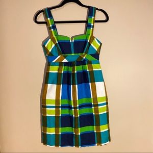 Trina Turk Bright Plaid Dress